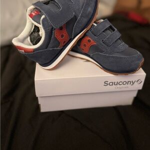 Saucony Kids Sneakers - Navy and Red | 6.5 W